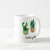 Een blik op Sharp Funny Cacti Koffiemok (Voorkant rechts)