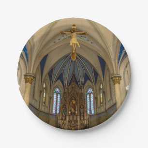 Een blik op St Peter Altar Papieren Bordje