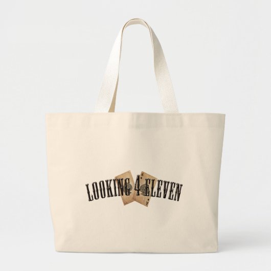 Een blik van 4 elf Logo Grote Tote Bag (Voorkant)