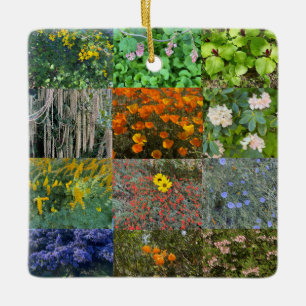 Een bloeiend Californië: Colour Celebration 2021 Keramisch Ornament