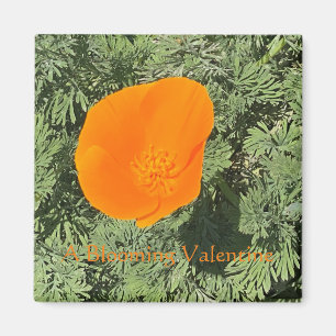 Een bloeiende Valentijn Magneet