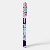 Een bloem gemaakt van verfvlekken Case-Mate iPhone case (Achterkant / Rechts)