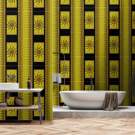 Een bloem in de wind 1 behang