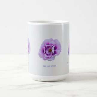 Een bloem koffiemok