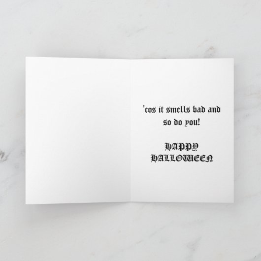 Een bloem van het Lijk voor u. Kaart (Binnen)