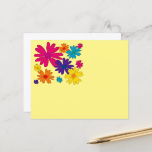 Een bloembed van madeliefjes bloemen Stationery Pa