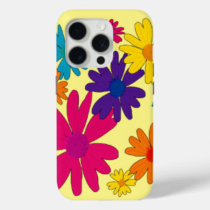 Een bloembed van melkbloemen iPhone 15 pro case