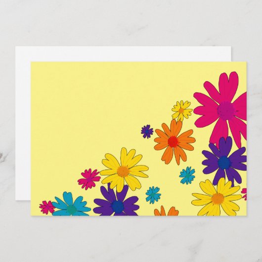 Een bloembed van melkbloemen programma (Voorkant / Achterkant)