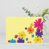 Een bloembed van melkbloemen programma (Staand voorkant)