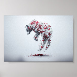 Een bloemblad in een tijd Afdrukken & Downloadbaar Poster