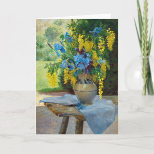 Een bloemenboeket Ella Wetzko-Ehrenberger Kaart