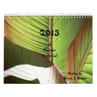 Een blokfoto kalender