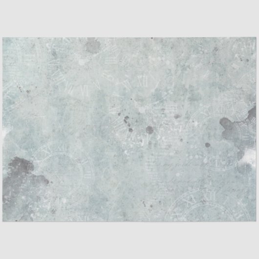 Een Blue Alice in Wonderland Series Design 11 Tissuepapier (Voorkant)