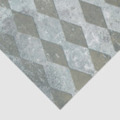 Een Blue Alice in Wonderland Series Design 5 Tissuepapier (Detail)