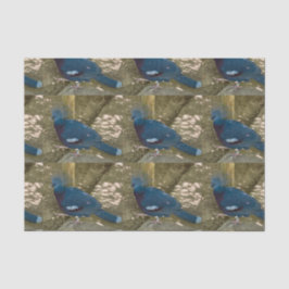 Een Blue Bird tissue papier