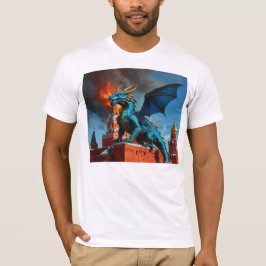 Een Blue & Gold Dragon bezoekt Moskou T-shirt
