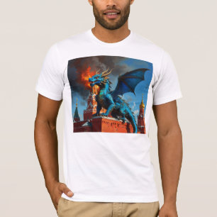 Een Blue & Gold Dragon bezoekt Moskou T-shirt
