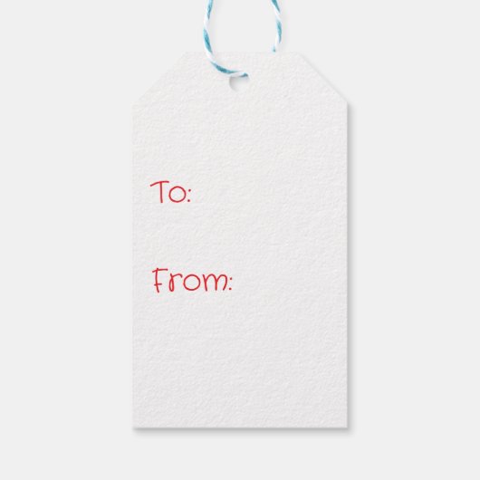 Een Blue Jay op een Snowy Branch Christmas Cadeaulabel (Achterkant)