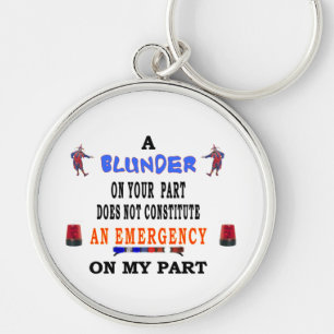 EEN BLUNDER SLEUTELHANGER