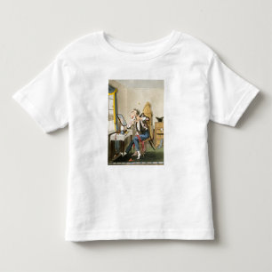 Een bluntse razor, pub. door Hunt, 1827 (gekleurd Kinder Shirts