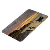 Een Boat Ashore, Honfleur Magneet (Linkerzijde)