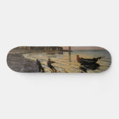 Een Boat Ashore, Honfleur Skateboard (Horizontaal)