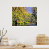 Een bocht van de Epte, Giverny van Claude Monet Poster (Keuken)