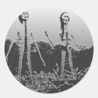 Een boeddhistische hel Sticker