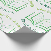 Een boek lezen cadeaupapier (Hoek)