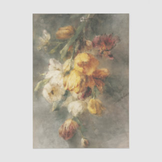 Een Boeket Tulpen door Margaretha Roosenbloom Tissuepapier