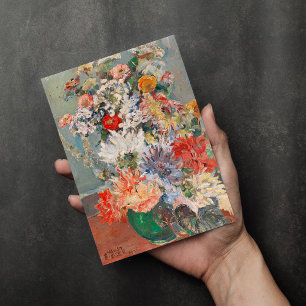 Een boeket van zomerbloemen August Rieger