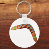 Een boemerang sleutelhanger (Voorkant)