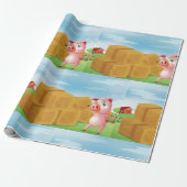 Een Boerderij afdrukken Cadeaupapier (Uitgerold)