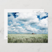 Een boerderij briefkaart (Voorkant / Achterkant)