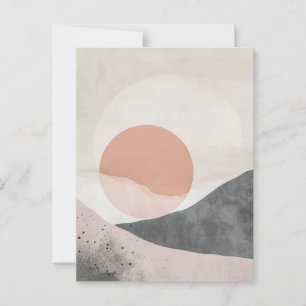 Een Boho-wereld Briefkaart