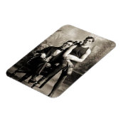 Een bokser en zijn heer magneet (Linkerzijde)