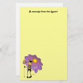 "Een boodschap van de koningin" - Stationery Briefpapier (Voorkant / Achterkant)