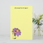 "Een boodschap van de koningin" - Stationery Briefpapier (Staand voorkant)