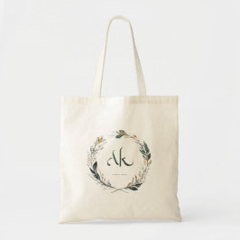 Een boodschappentas met chic bloemmotief tote bag