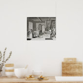 Een bookmakersworkshop, van de "Encyclopedie des Poster (Keuken)