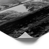 Een boom blaast in de wind poster (Hoek)