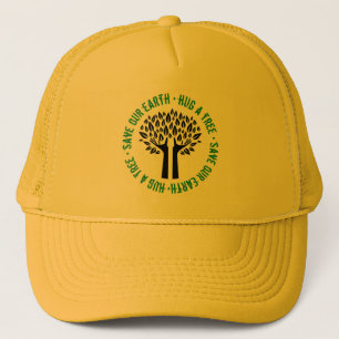 Een boom om onze aarde te redden trucker pet
