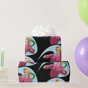 Een Boomerang omdraaien Cadeaupapier