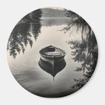 Een boot in de rivier