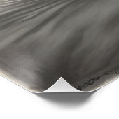 Een boot in de rivier perfect poster (Hoek)