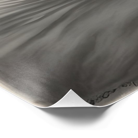 Een boot in de rivier perfect poster (Hoek)