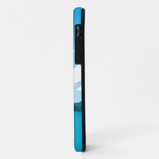 Een boot in het Zee 18530 Case-Mate iPhone Case (Achterkant/links)