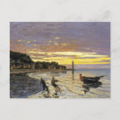 Een boot slepen, Honfleur Briefkaart (Voorkant)