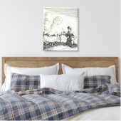Een Boucan Canvas Afdruk (Insitu (Slaapkamer))