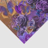 Een Bouquet Butterflies Tissuepapier (Detail)